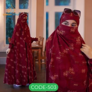 Luxury Khimar Set -2001